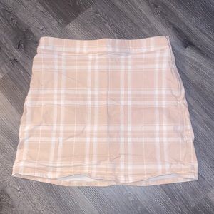 Plaid Skirt